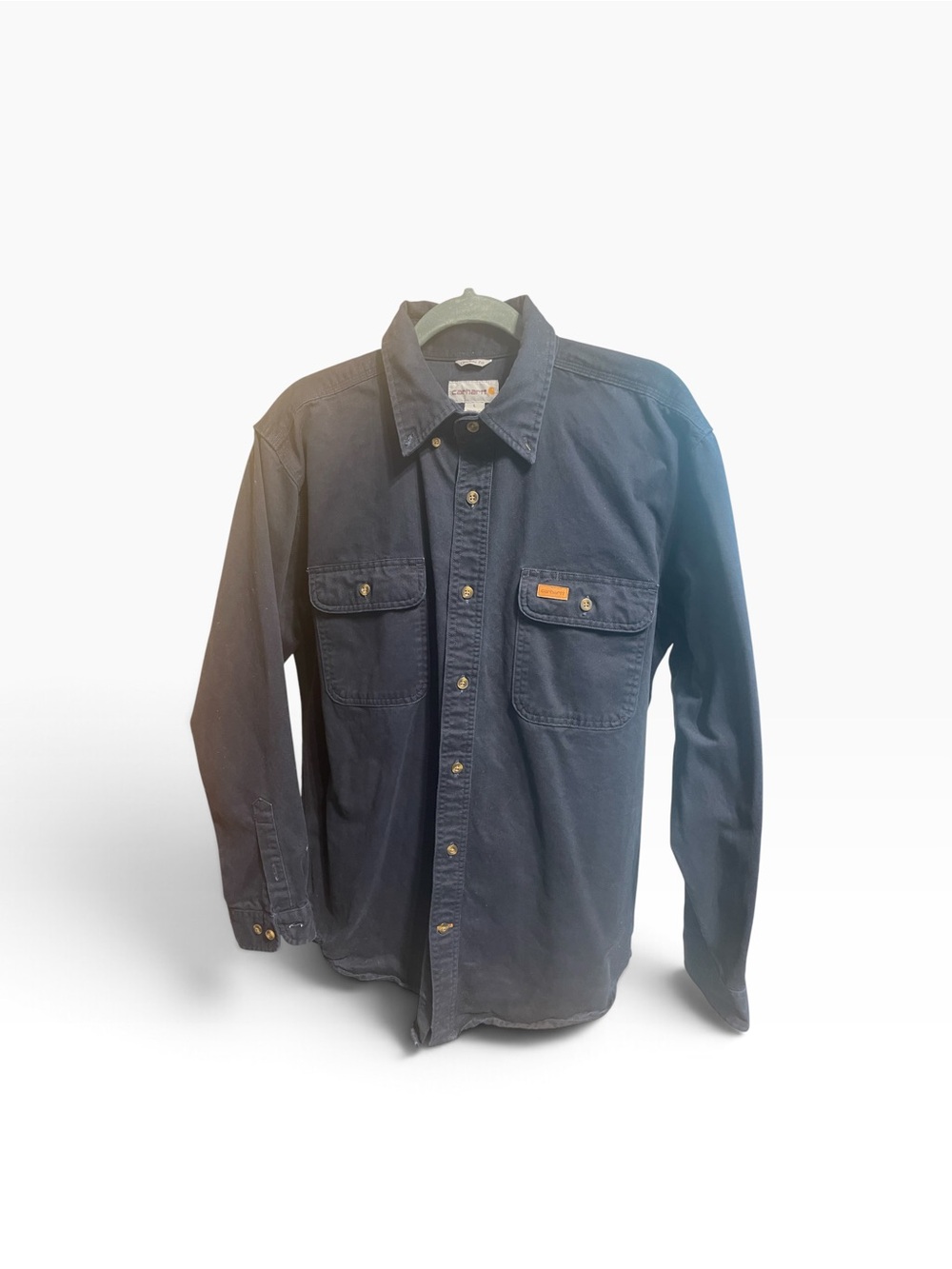 Carhartt Original Fit Work Shirt Cotton Work Shirt Size Large